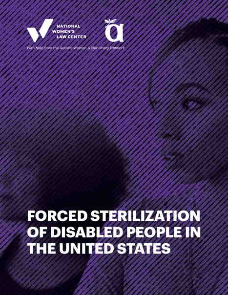 Cover of the NWLC Sterilization report