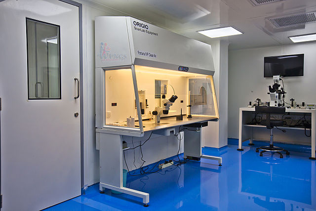 Image of IVF lab equipment