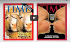 Time magazine cover pictures of clone sheeps and babies