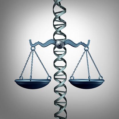 Balancing scales around DNA