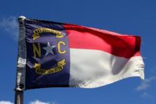 Flag in North Carolina