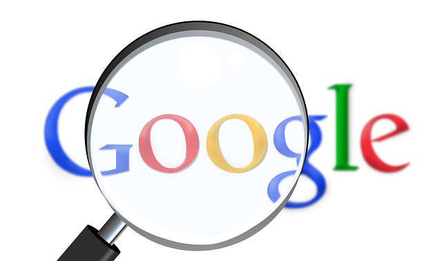 The online search engine, Google icon appears, with a magnifying glass.